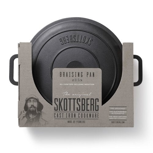 Traditional Cast Iron Skottsberg Sauteuse Cast Iron