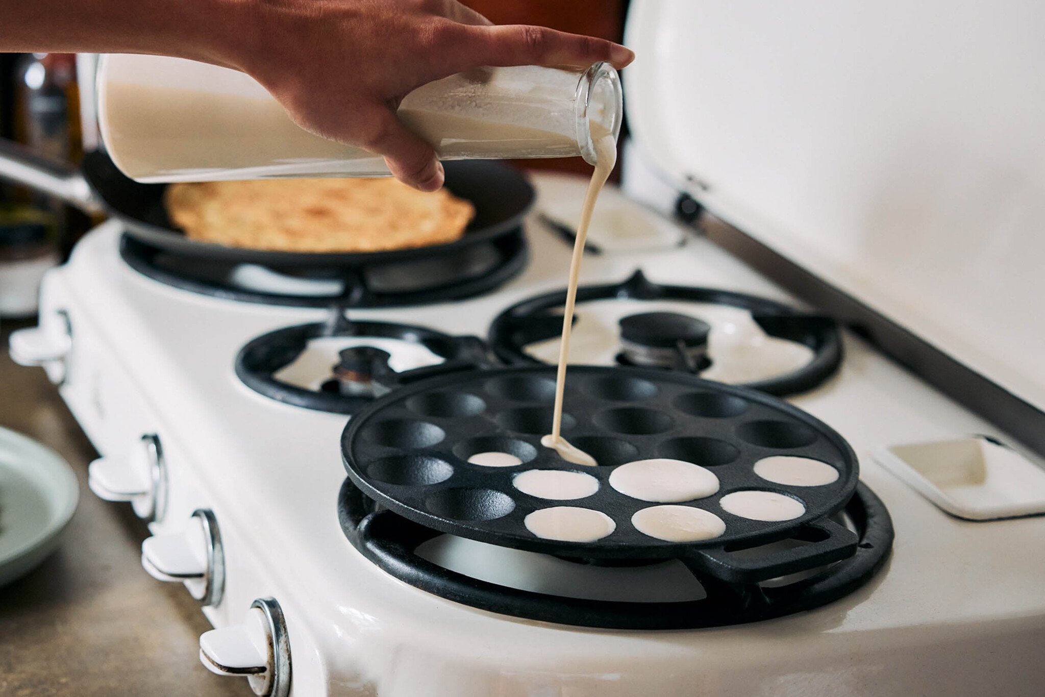 Poêle mini pancake induction?