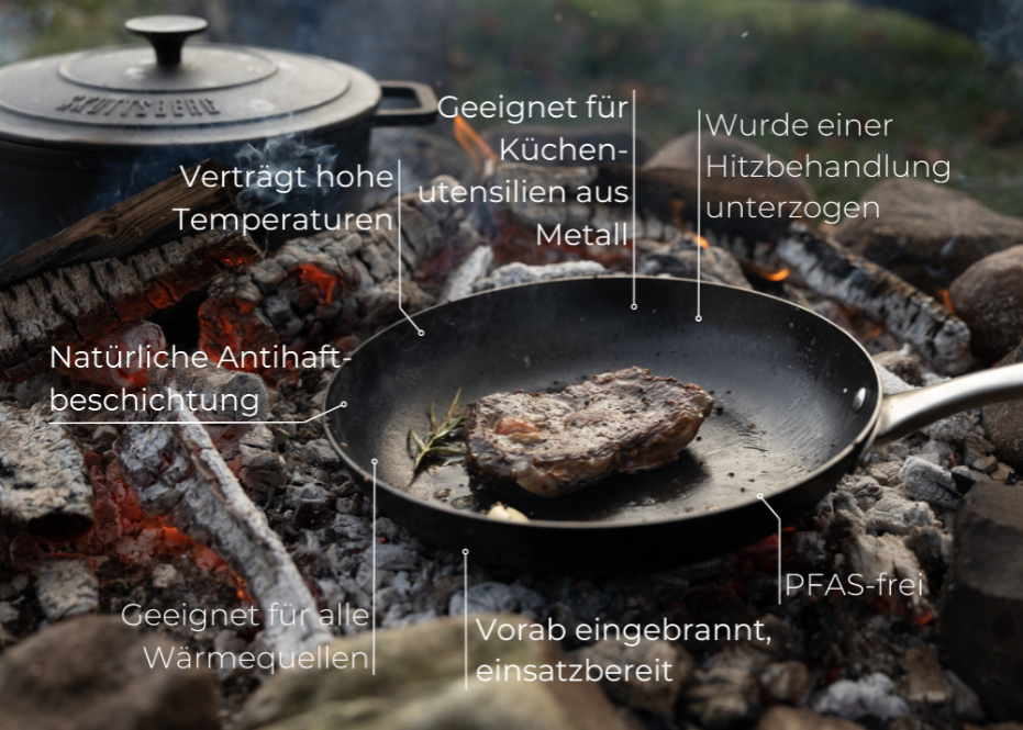 Gusseisenpfanne | Cast Cookware - Iron Skottsberg