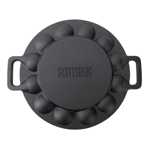 Traditional Cast Iron Skottsberg Poffertjes Pfanne Cast Iron