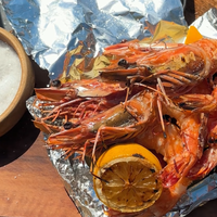 Gambas frescas