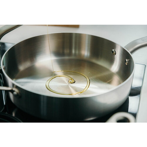 Stainless Steel Skottsberg Hapjespan met deksel Stainless Steel