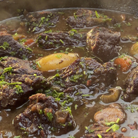 Boeuf Bourguignon z grilla