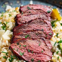 Risotto mit Diamantfilet vom Grill