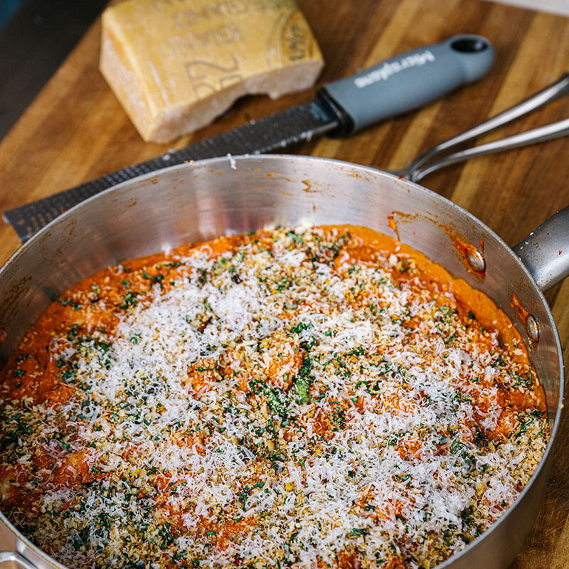 Ingredientes gnocchi cremosos de tomate
