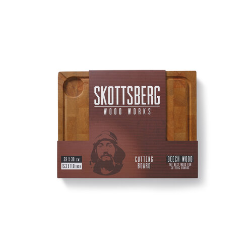 Wood Works Skottsberg Cutting board 39 x 30 x 3.5 cm Wood Works Wood Works Skottsberg Cutting board 39 x 30 x 3.5 cm Wood Works