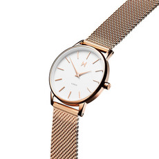 Houston Denim Co. Rose Gold Watch