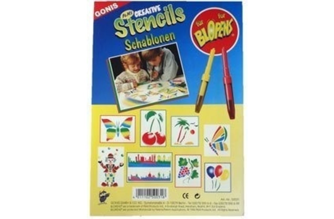 Blopens Sjablonenset A4