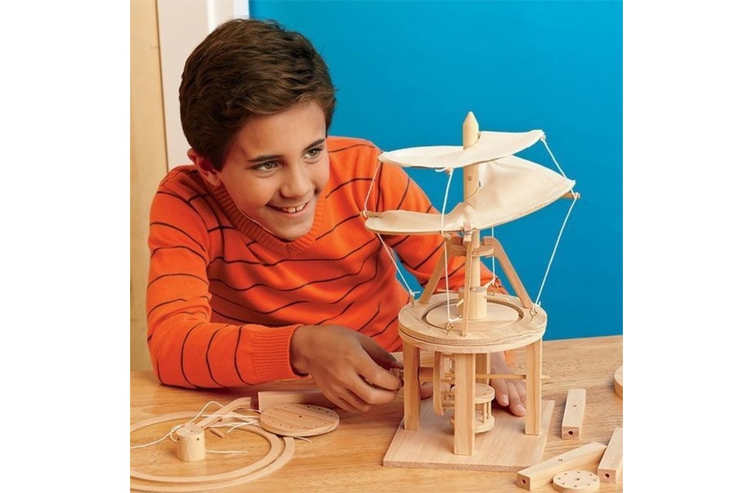 Leonardo Da Vinci | Helicopter Bouwset