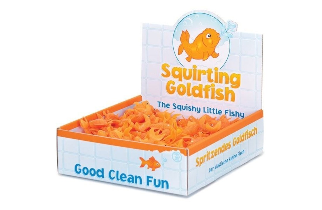 Squirting Goldfish