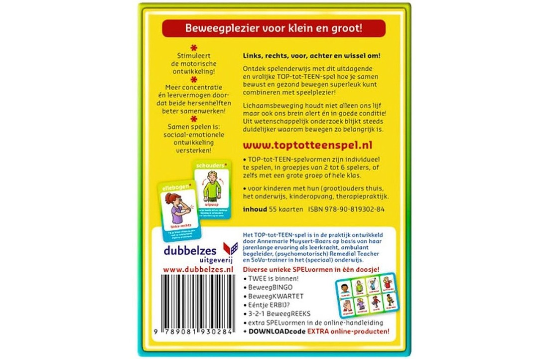 6 Beweegspellen: Top tot Teen