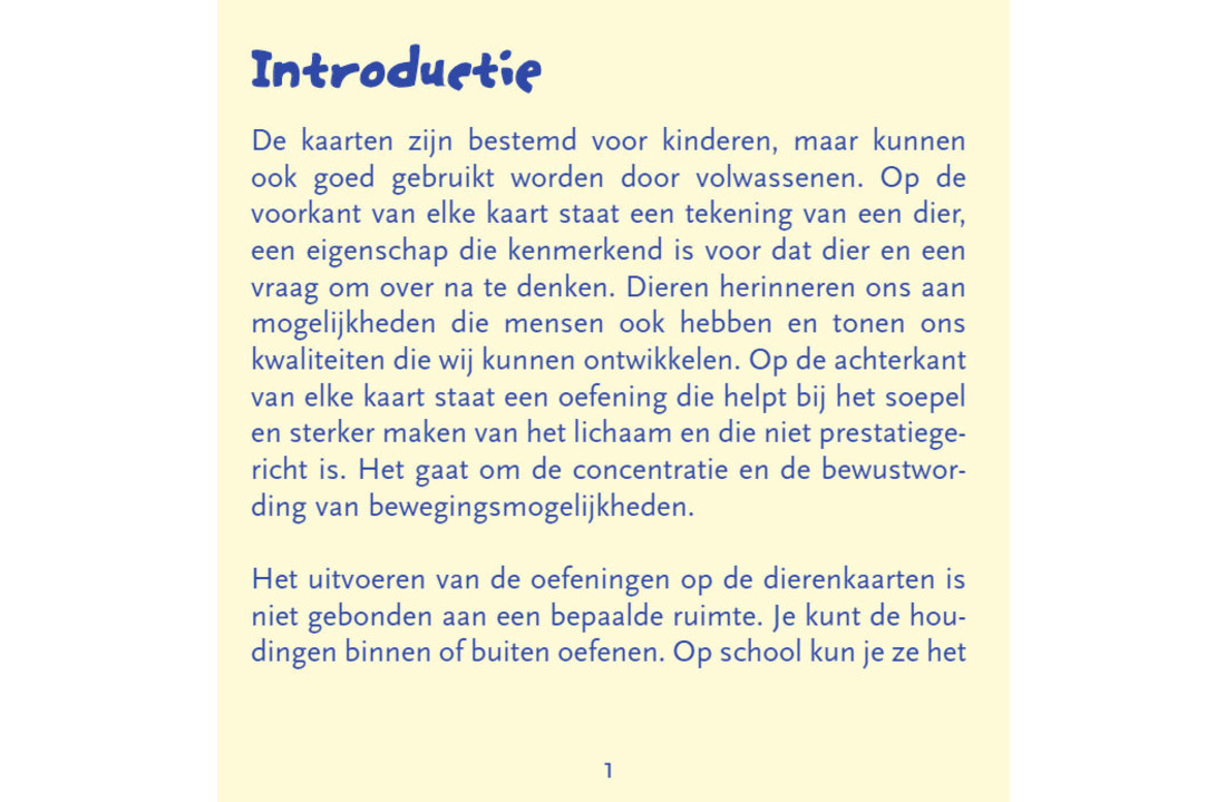 Kinderyogakaarten