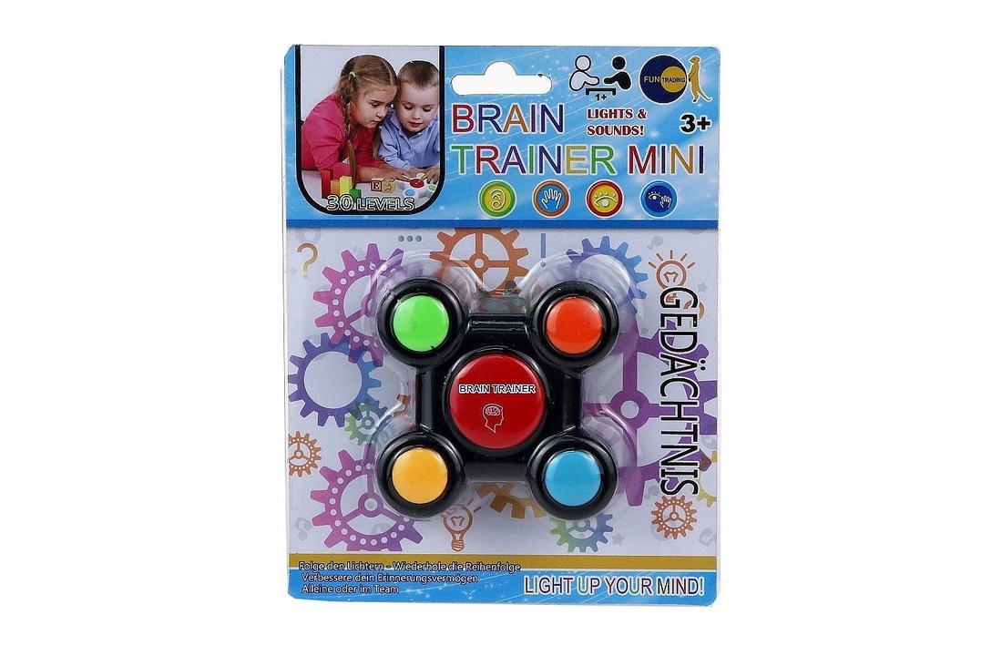Memospel Braintrainer met Licht en Geluid