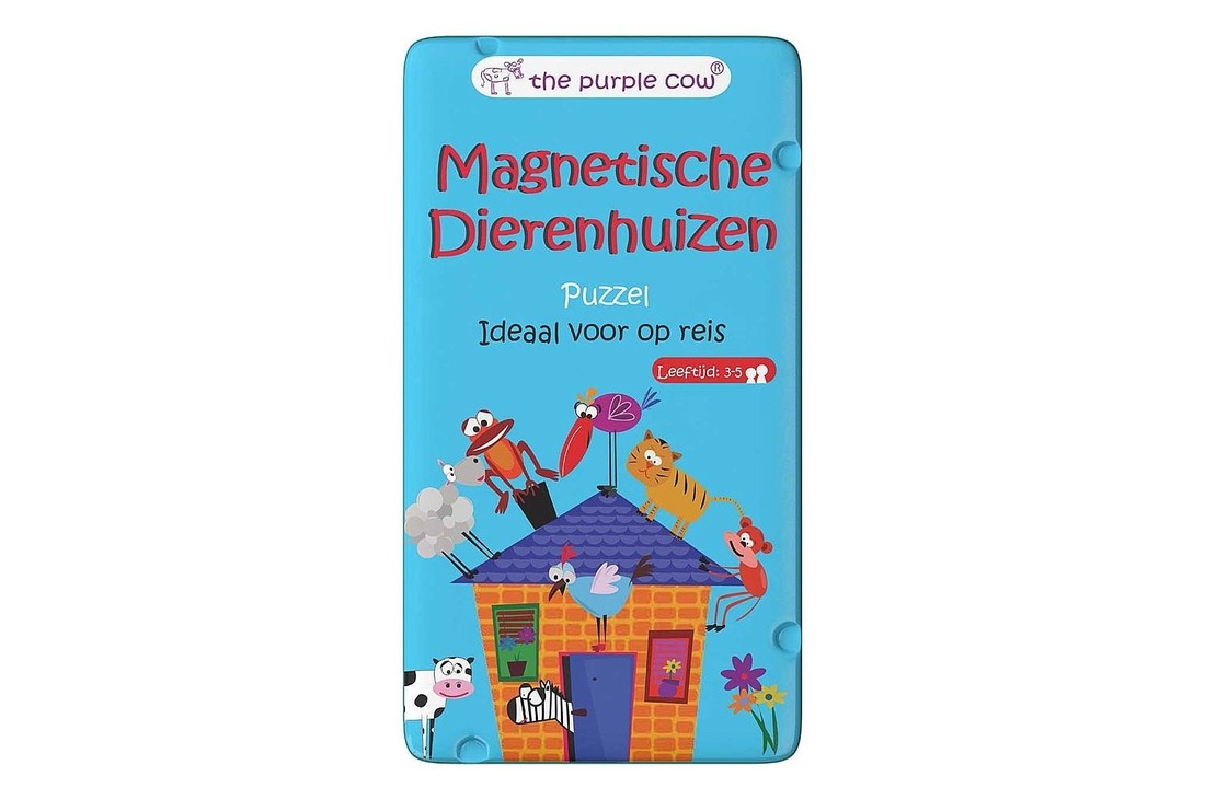 Magnetische Dierenhuizen Reispuzzel