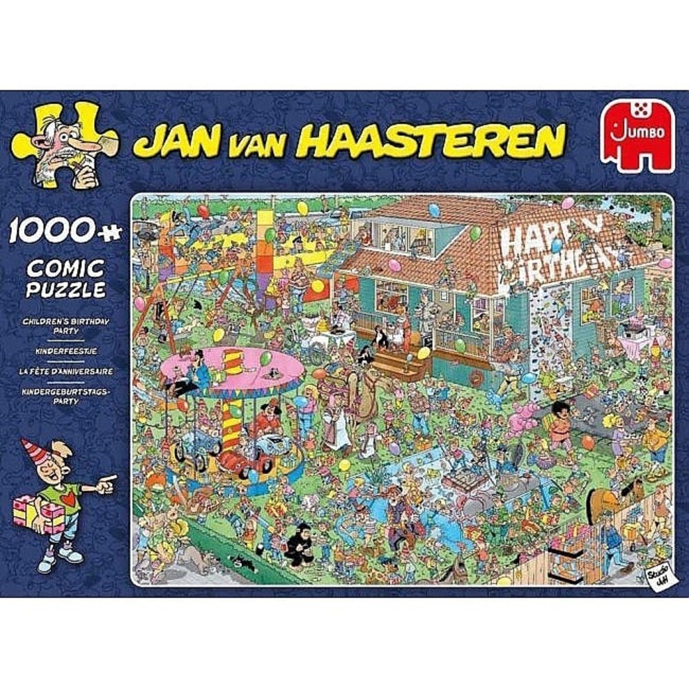 antiek stopverf Krankzinnigheid Kinderverjaardag: Jan van Haasteren Puzzel 1000st kopen | TrendySpeelgoed.be