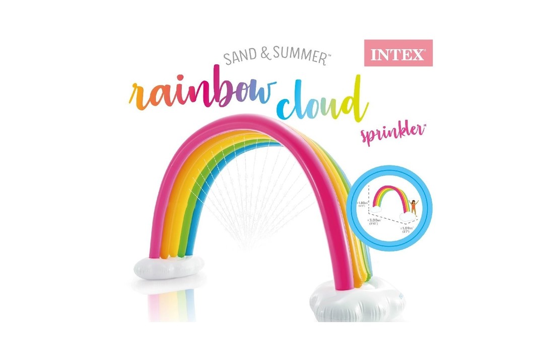 Intex Opblaasbare Regenboog Sproeier