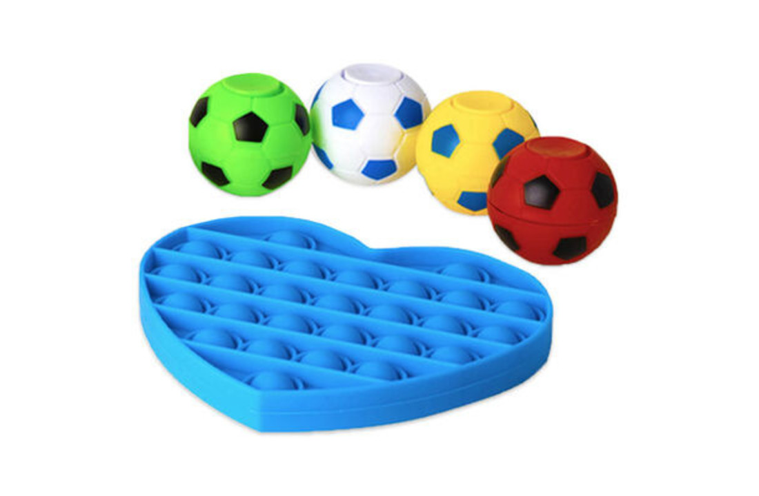 Bumper Fidget Toy Box (24 delig)