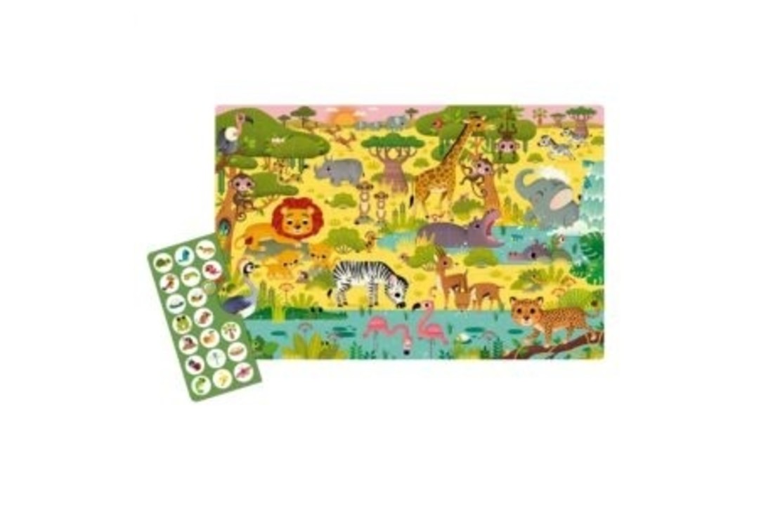 Junior Jungle Observeerpuzzel 60 Stuks