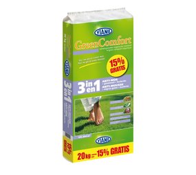 Viano Viano GreenComfort 3 in 1 (Gazonmest + Anti-Mos + Bacteriën + Magnesium) Viano Viano GreenComfort 3 in 1 (Gazonmest + Anti-Mos + Bacteriën + Magnesium)