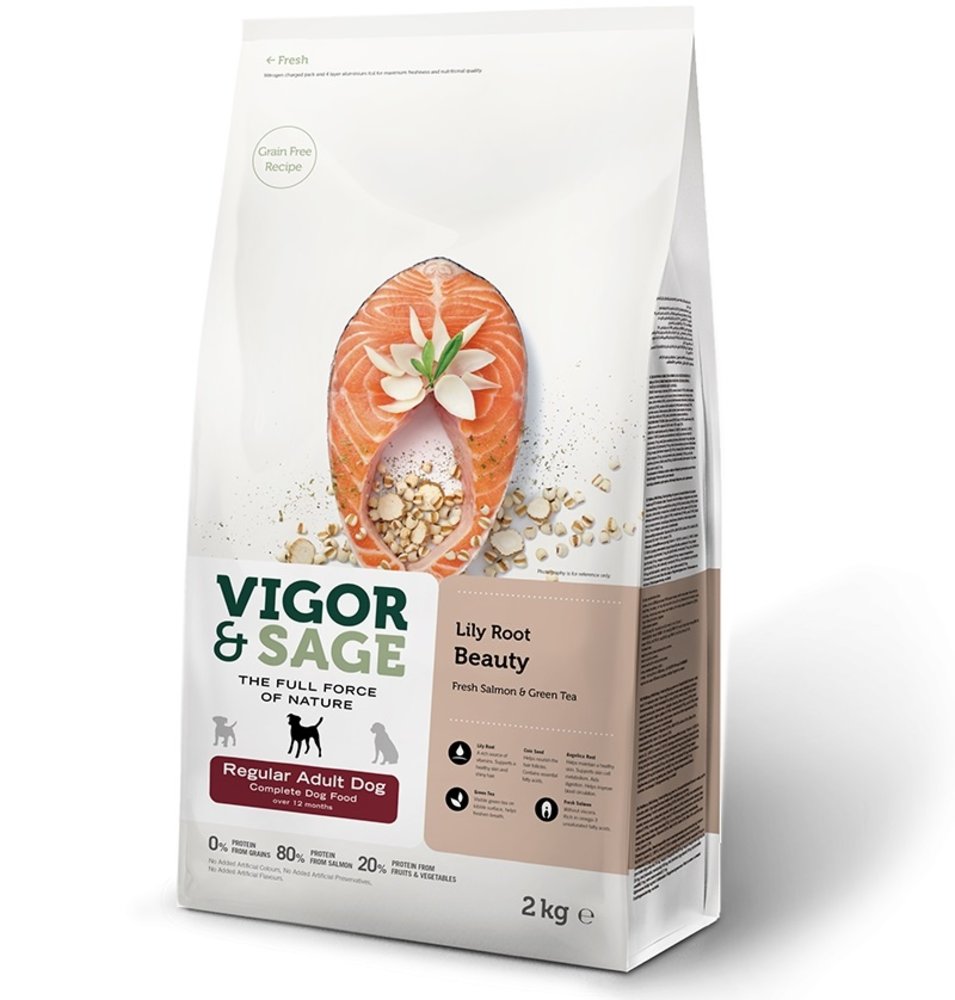 Vigor & Sage Vigor & Sage Lily Root Beauty Regular Adult Dog