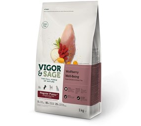 Vigor & Sage Vigor & Sage Wolfberry Well-Being Regular Puppy Vigor & Sage Vigor & Sage Wolfberry Well-Being Regular Puppy