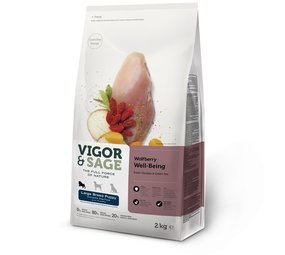 Vigor & Sage Vigor & Sage Wolfberry Well-Being Large Breed Puppy Vigor & Sage Vigor & Sage Wolfberry Well-Being Large Breed Puppy