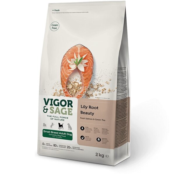 Vigor & Sage Vigor & Sage Lily Root Beauty Small Breed Adult Dog Vigor & Sage Vigor & Sage Lily Root Beauty Small Breed Adult Dog