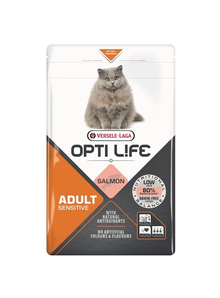Opti Life  Opti Life Kat Sensitive Zalm Opti Life  Opti Life Kat Sensitive Zalm