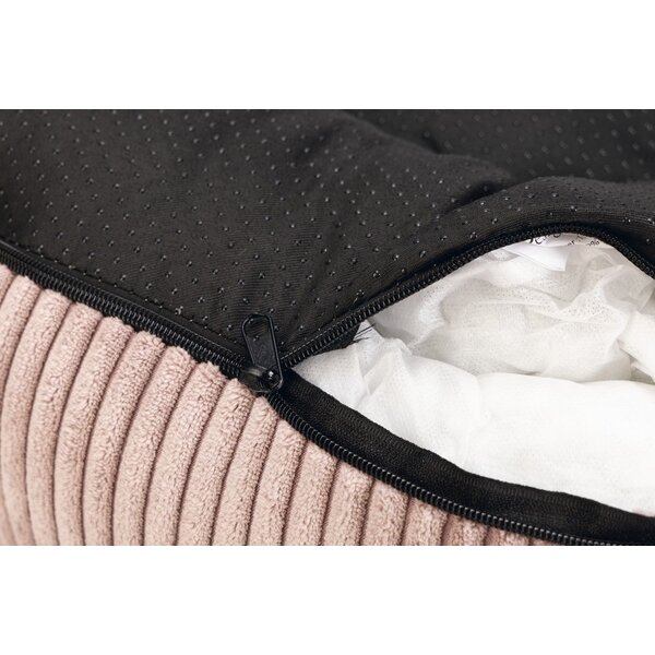 Designed by Lotte Designed by Lotte Kussen Ribbed Roze Designed by Lotte Designed by Lotte Kussen Ribbed Roze