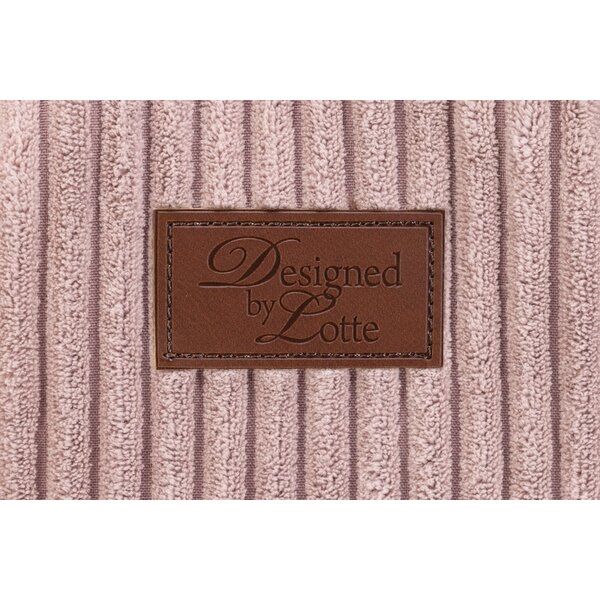 Designed by Lotte Designed by Lotte Kussen Ribbed Roze Designed by Lotte Designed by Lotte Kussen Ribbed Roze