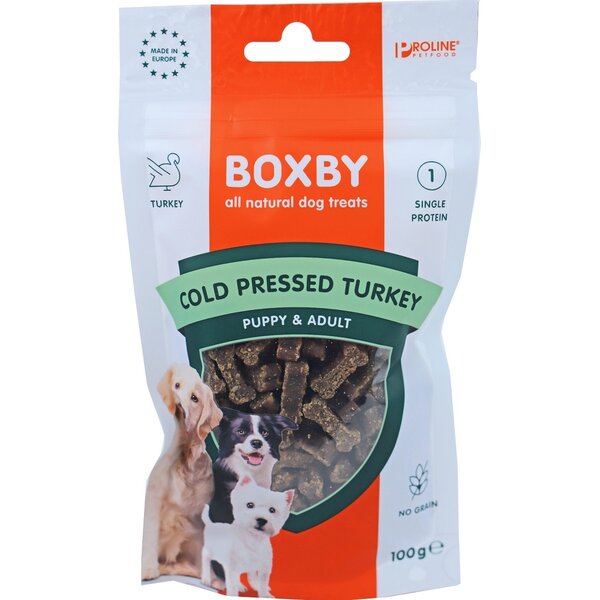 Boxby Boxby Cold Pressed Kalkoen Snack Boxby Boxby Cold Pressed Kalkoen Snack