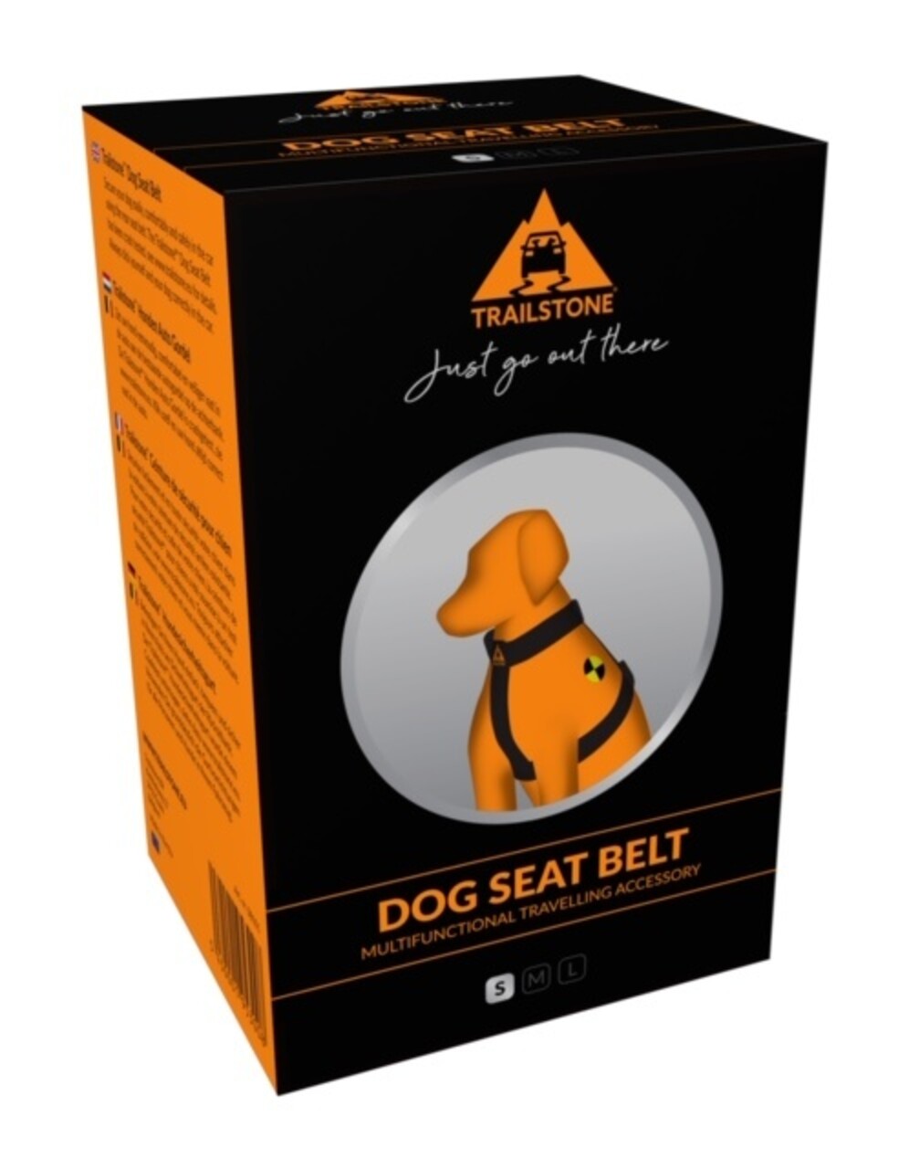 Trailstone Trailstone Dog Seat Belt Autoharnas