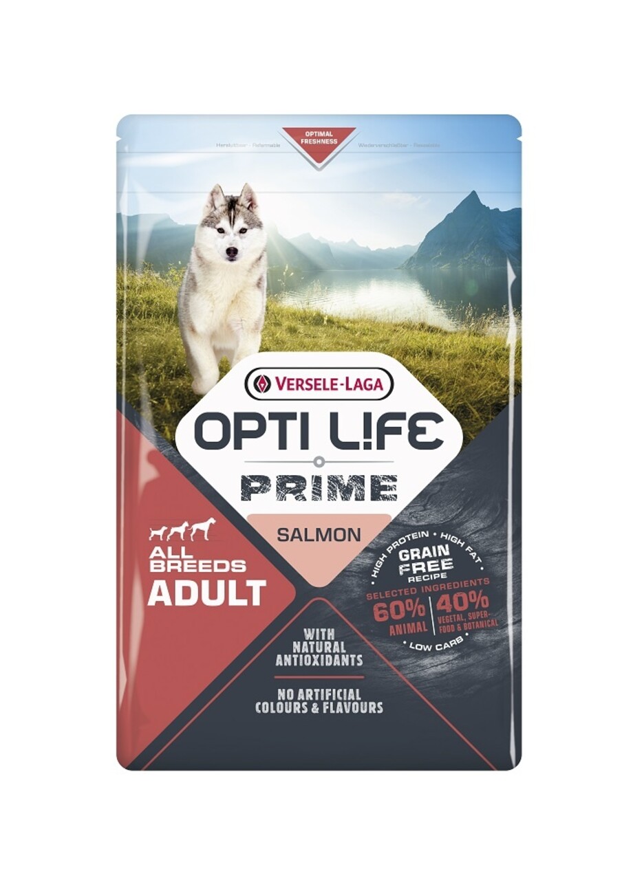 Opti Life Prime Opti Life Prime Adult Zalm Opti Life Prime Opti Life Prime Adult Zalm