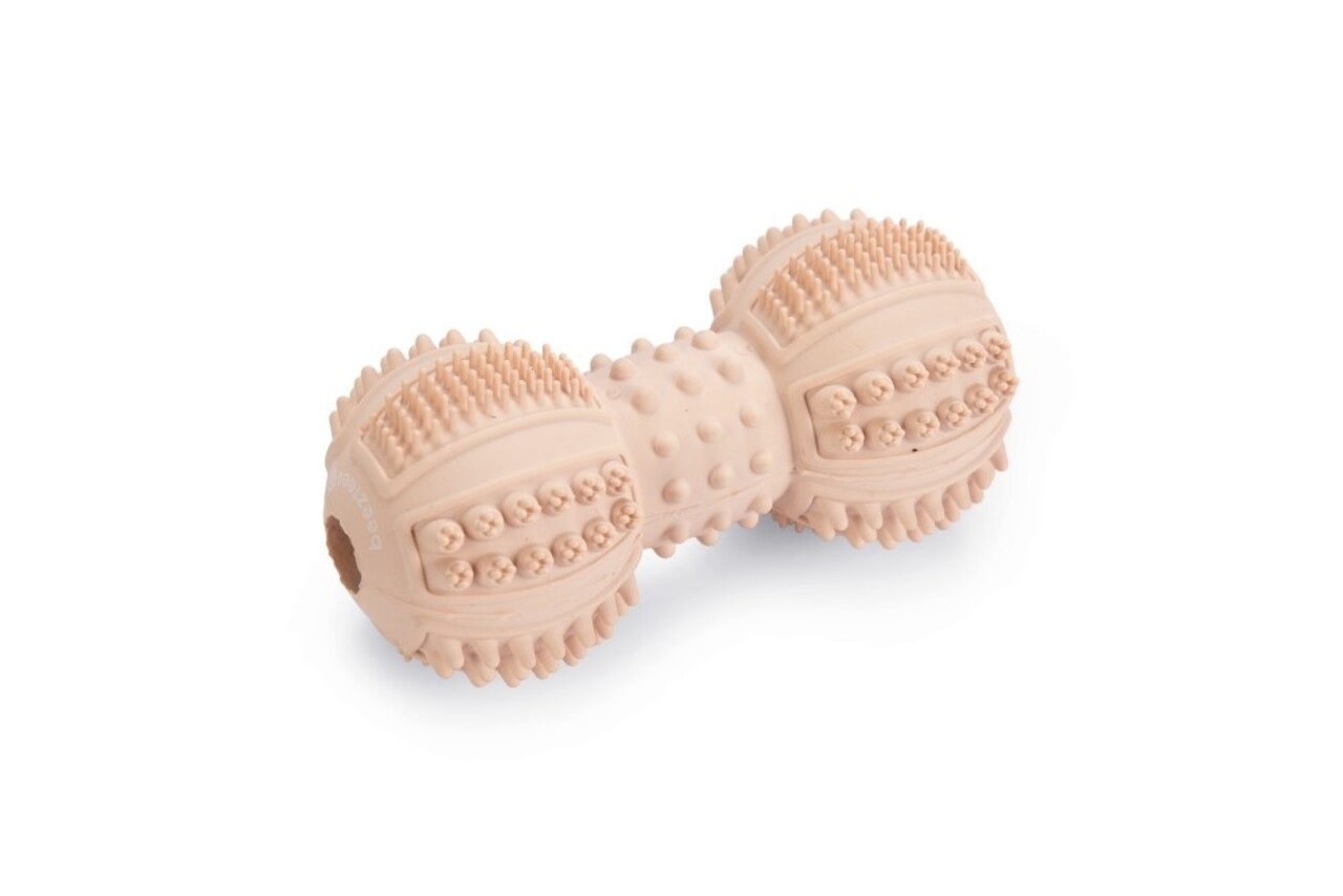 Beeztees Beeztees Puppy Rubber Dental Halter Roze Beeztees Beeztees Puppy Rubber Dental Halter Roze
