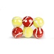 Beeztees Beeztees Tennisbal Rood/Geel 6 Pack Beeztees Beeztees Tennisbal Rood/Geel 6 Pack