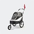 InnoPet Sporty Dog Trailer DeLuxe - Zwart/Zilver InnoPet Sporty Dog Trailer DeLuxe - Zwart/Zilver