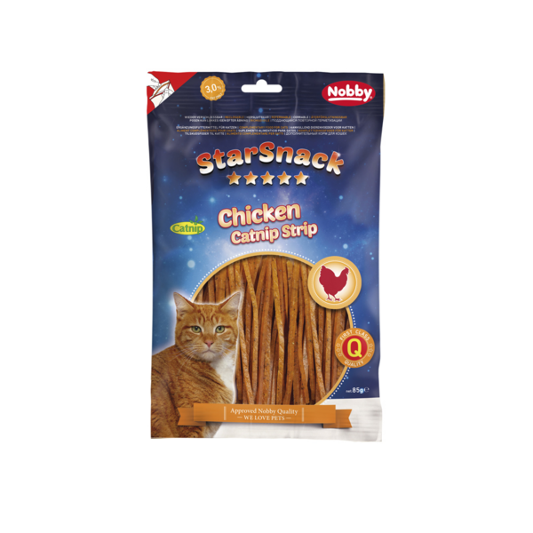 Nobby Nobby StarSnack Chicken Catnip Strip