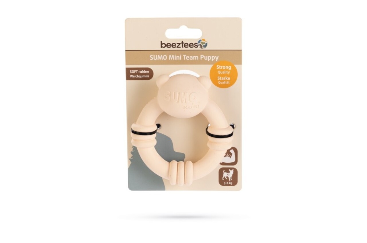 Beeztees Beeztees Puppy Sumo Mini Team Roze Beeztees Beeztees Puppy Sumo Mini Team Roze