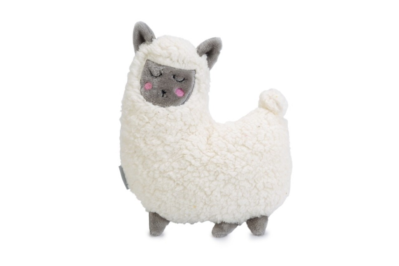 Beeztees Beeztees Puppy Knuffel Lama Wit Beeztees Beeztees Puppy Knuffel Lama Wit