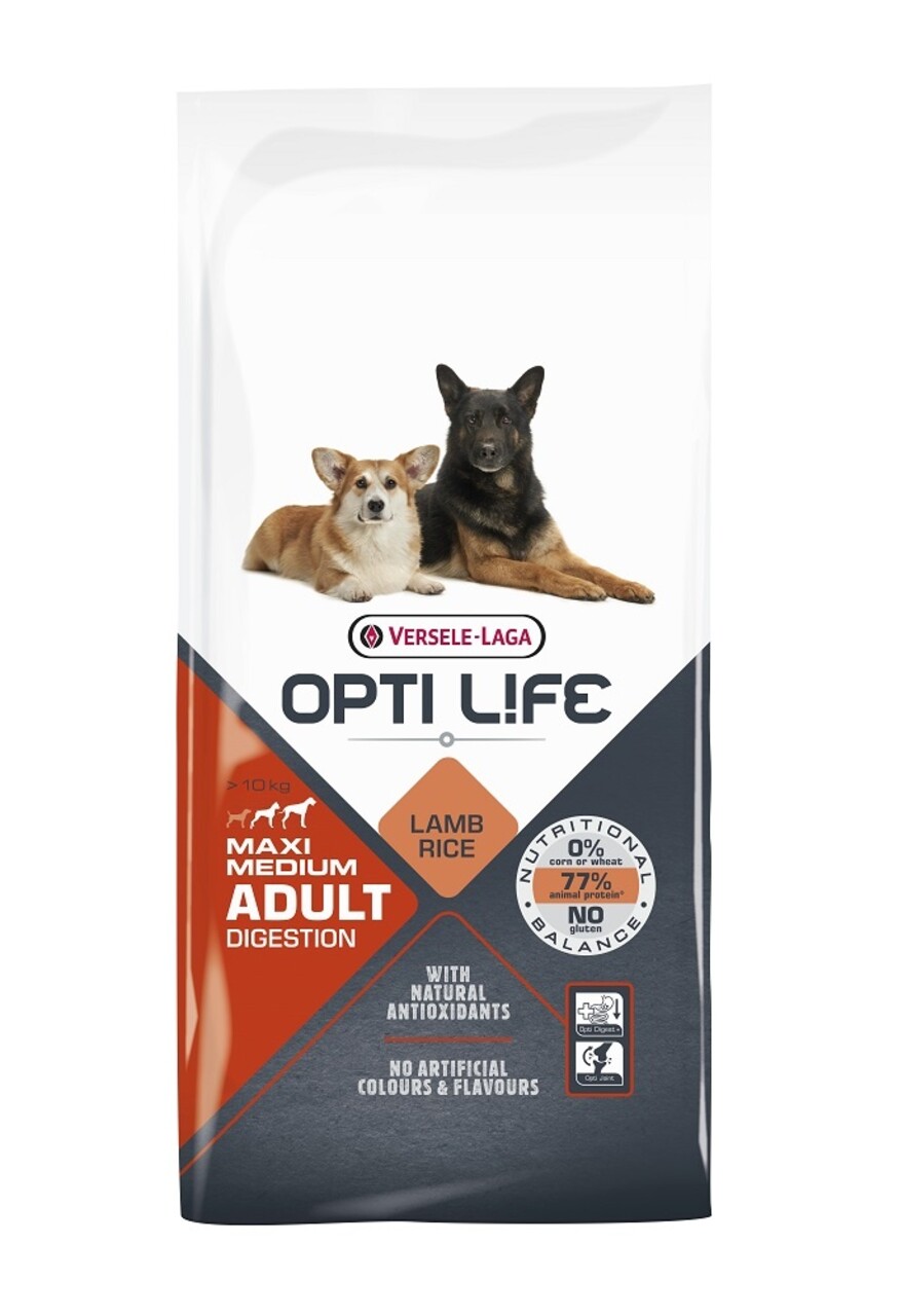 Opti Life Opti Life Adult Digestion Medium & Maxi Opti Life Opti Life Adult Digestion Medium & Maxi
