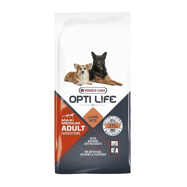 Opti Life Opti Life Adult Digestion Medium & Maxi Opti Life Opti Life Adult Digestion Medium & Maxi