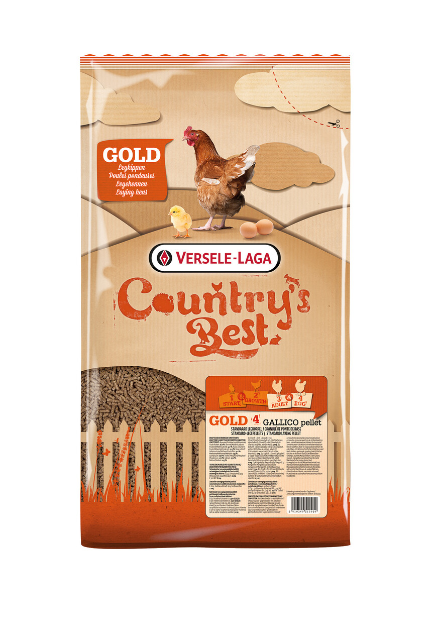 Versele-Laga Country's Best Country's Best Gold 4 Gallico Pellet