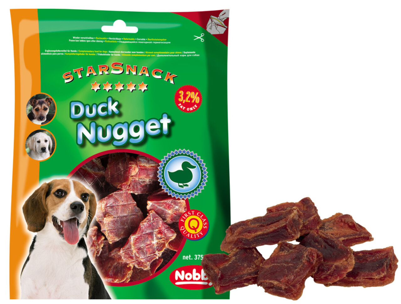 Nobby Nobby StarSnack Duck Nugget Nobby Nobby StarSnack Duck Nugget