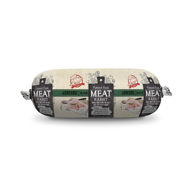 Natural Fresh Meat Natural Fresh Meat Hondenworst Konijn Natural Fresh Meat Natural Fresh Meat Hondenworst Konijn