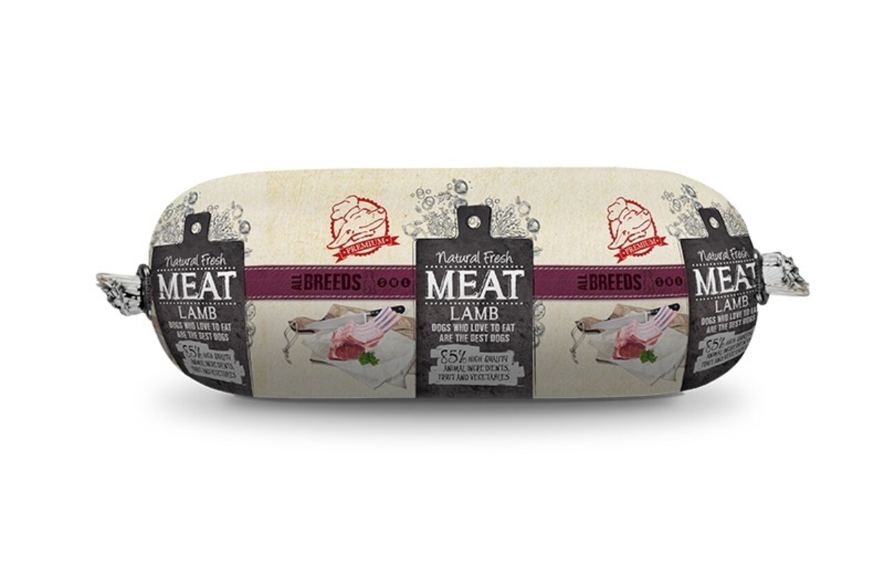 Natural Fresh Meat Natural Fresh Meat Hondenworst Lam
