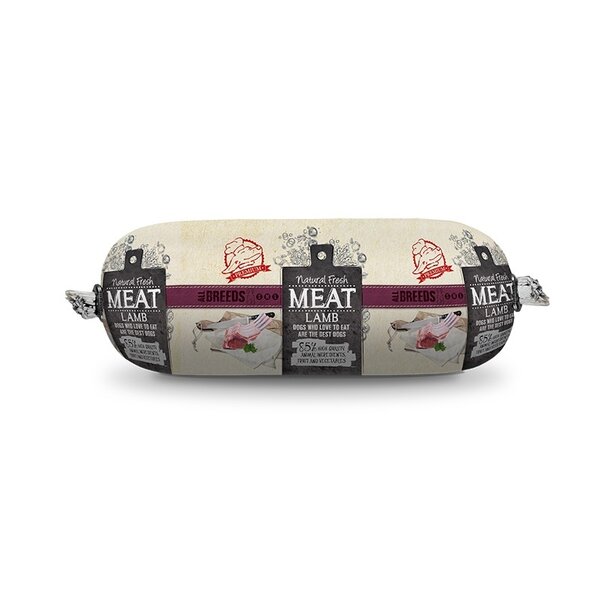 Natural Fresh Meat Natural Fresh Meat Hondenworst Lam