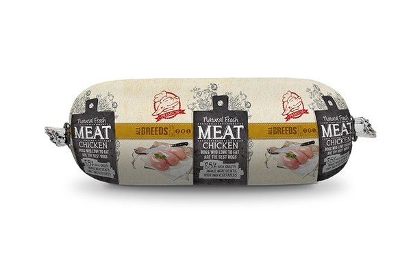 Natural Fresh Meat Natural Fresh Meat Hondenworst Kip Natural Fresh Meat Natural Fresh Meat Hondenworst Kip