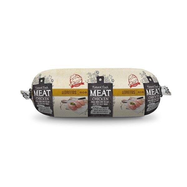 Natural Fresh Meat Natural Fresh Meat Hondenworst Kip Natural Fresh Meat Natural Fresh Meat Hondenworst Kip