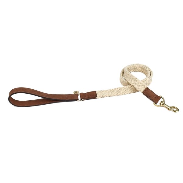 Fantail Fantail Leiband Hond Tau Donkerbruin
