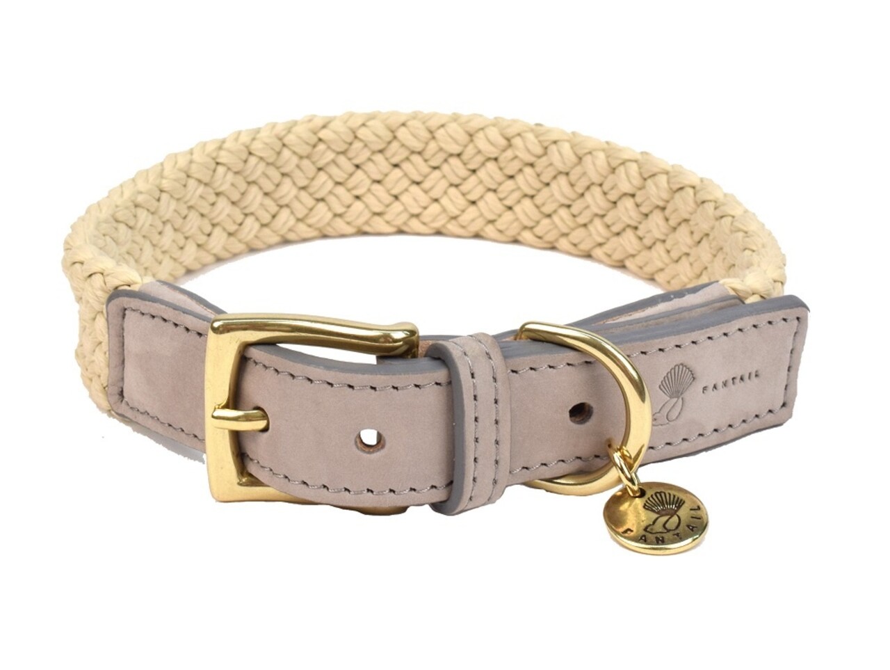 Fantail Fantail Halsband Hond Tau Grijs Fantail Fantail Halsband Hond Tau Grijs